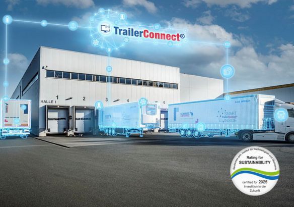 Cargobull Telematics, TrailerConnect, Nachhaltigkeitssiegel, Nachhaltigkeit