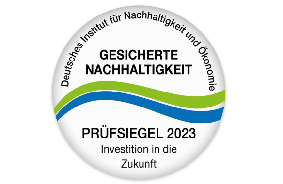 Siegel Gesicherte Nachhaltigkeit 2023, Cargobull Telematics,