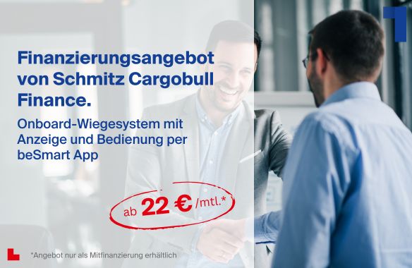 Finanzierungsangebot Onboard-Wiegesystem