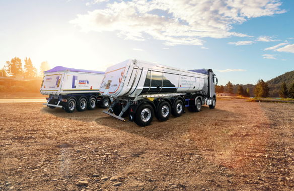 Sattelkipper S.KI mit Thermo-Isolierung