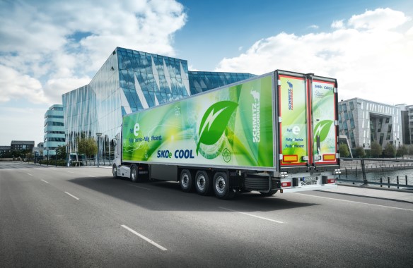Fully electric semi-trailer box S.KOe COOL