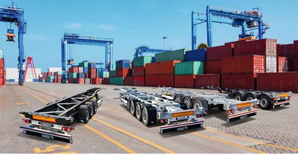 New Container Chassis