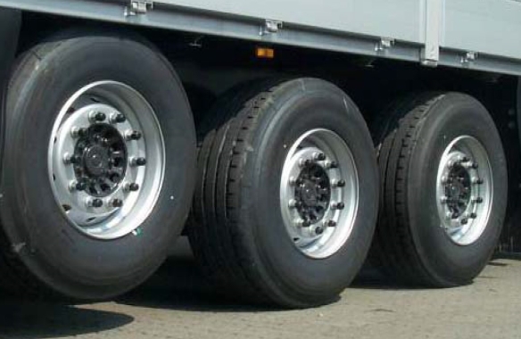 Axle lift for better traction