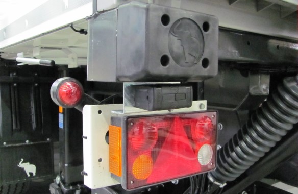 Reversing warning system