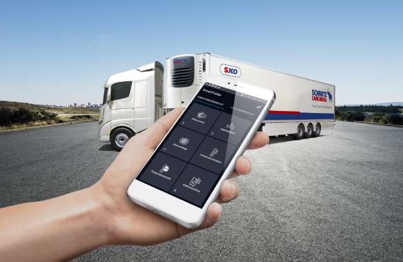 The beSmart app ensures that your drivers are always aware of the status of the trailer and can react quickly if necessary.