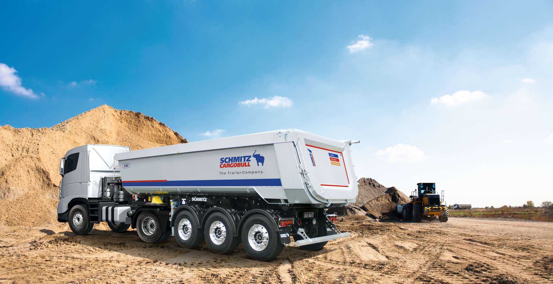 The SMART PLUS package for the S.KI tipper semi-trailer.