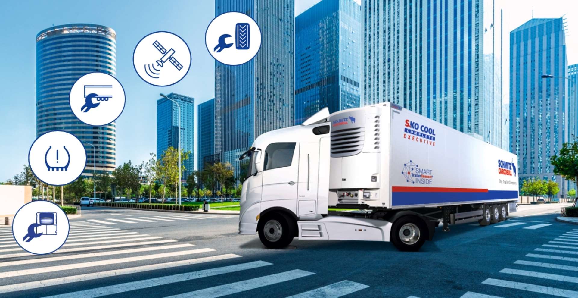 Die Smart Plus Pakete bei Schmitz Cargobull